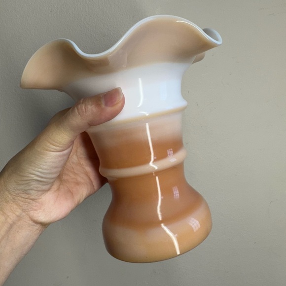 Slag Glass Vase AltaGlass Art Glass Vase - Picture 8 of 8